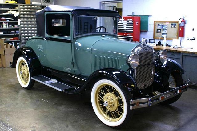 1928 ford model a business coupe
