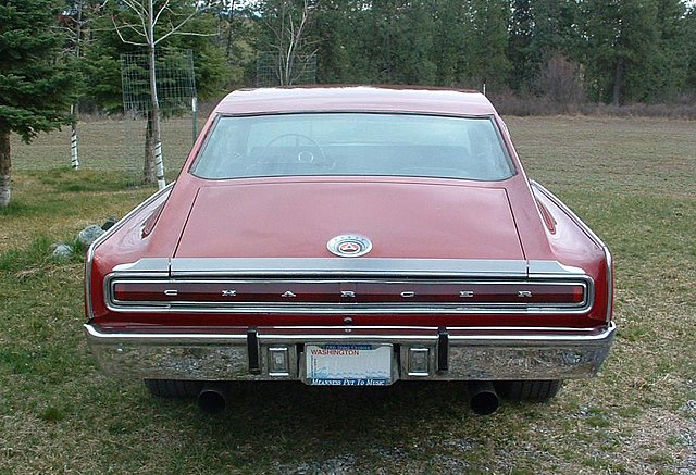 1966 dodge charger spoiler