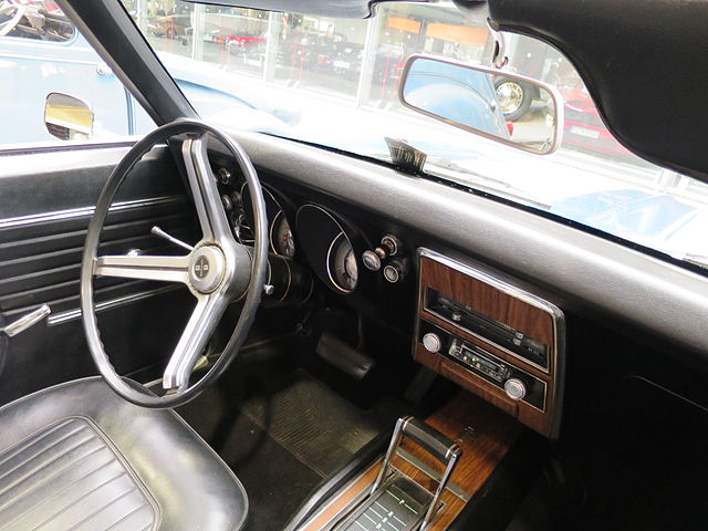 1968 chevrolet camaro interior