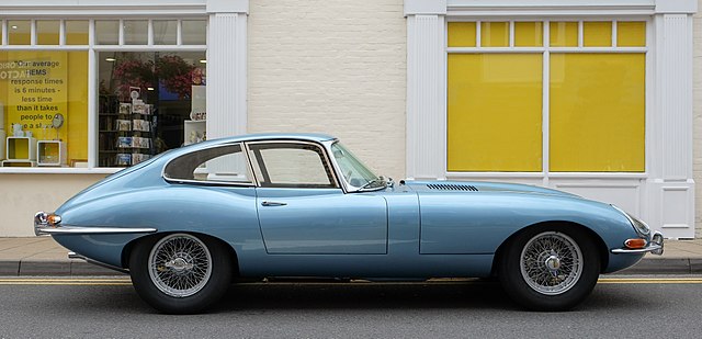 jaguar e type series 1 coupe 1964
