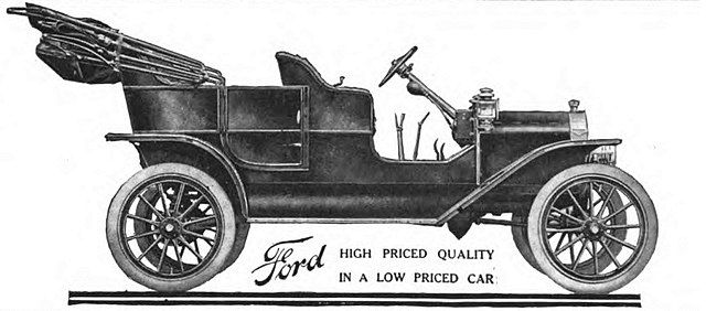 1908 ford model t advertisement