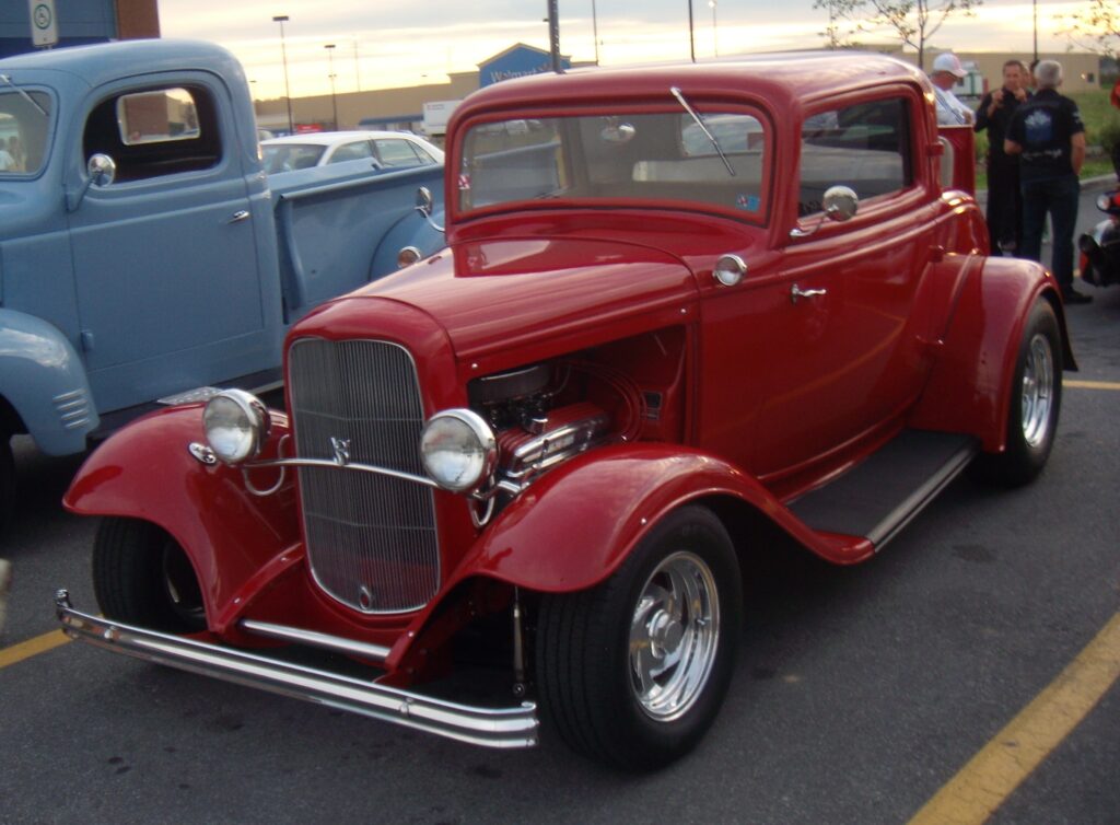 1932 ford model b v8