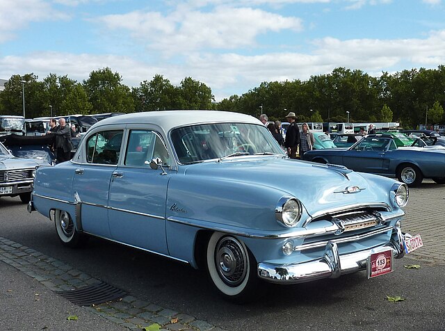 1954 plymouth belvedere blue