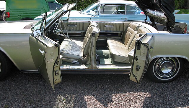 1960s lincoln continental convertible suicide doors