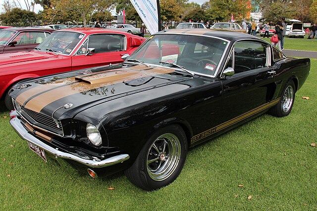 1966 shelby mustang gt350h fastback