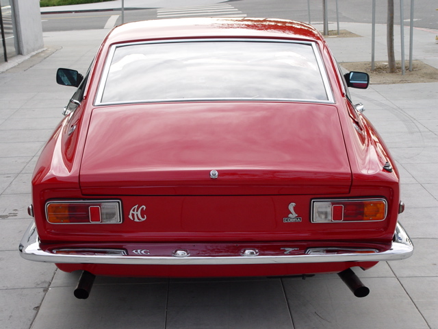 1968 ac frua coupe rear