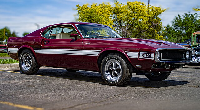 1969 shelby mustang gt500 fastback