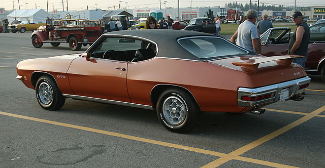 1971 pontiac gto rear