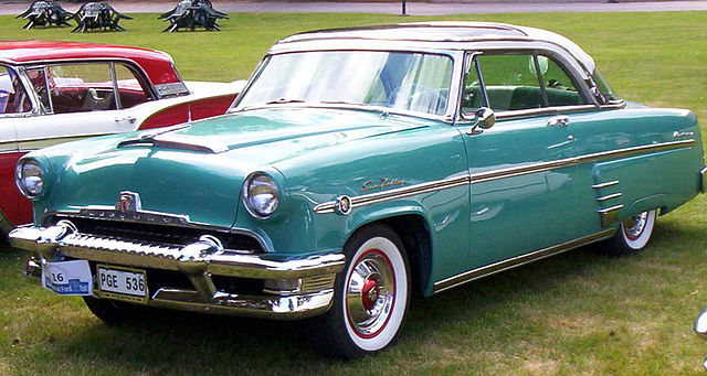 ford mercury blue 1954