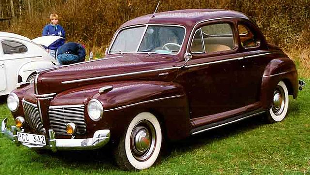 mercury eight sedan coupe 1941