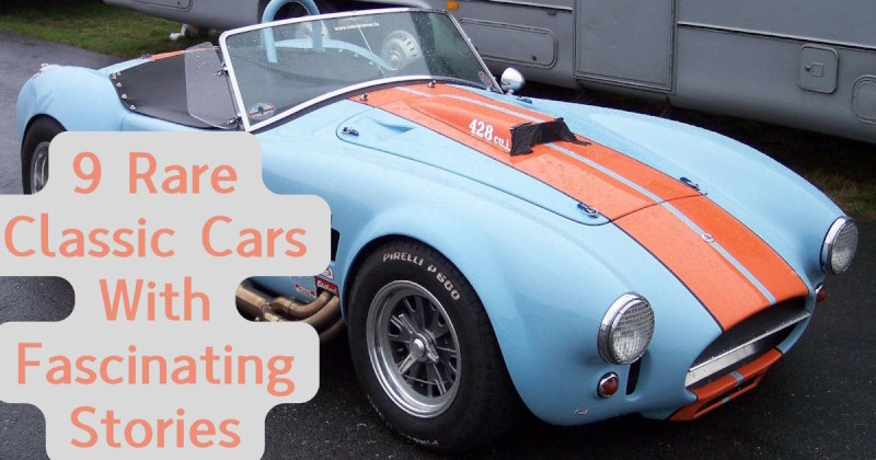 9 Rare Classic Cars With Fascinating Stories Featured